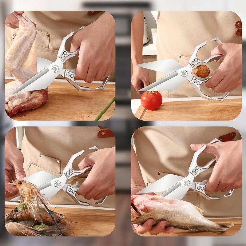 Multifunktionale Hühnerknochenschere