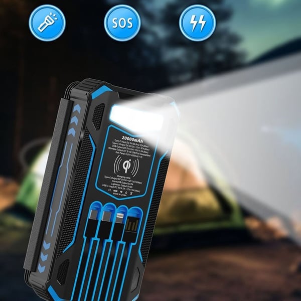 Solar Foldable Power Bank