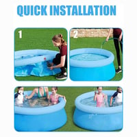 Sakerplus Inflatable Swimming Pool
