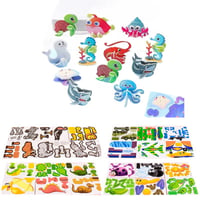 DIY 3D Creative Insect Paper Jigsaw Puzzle