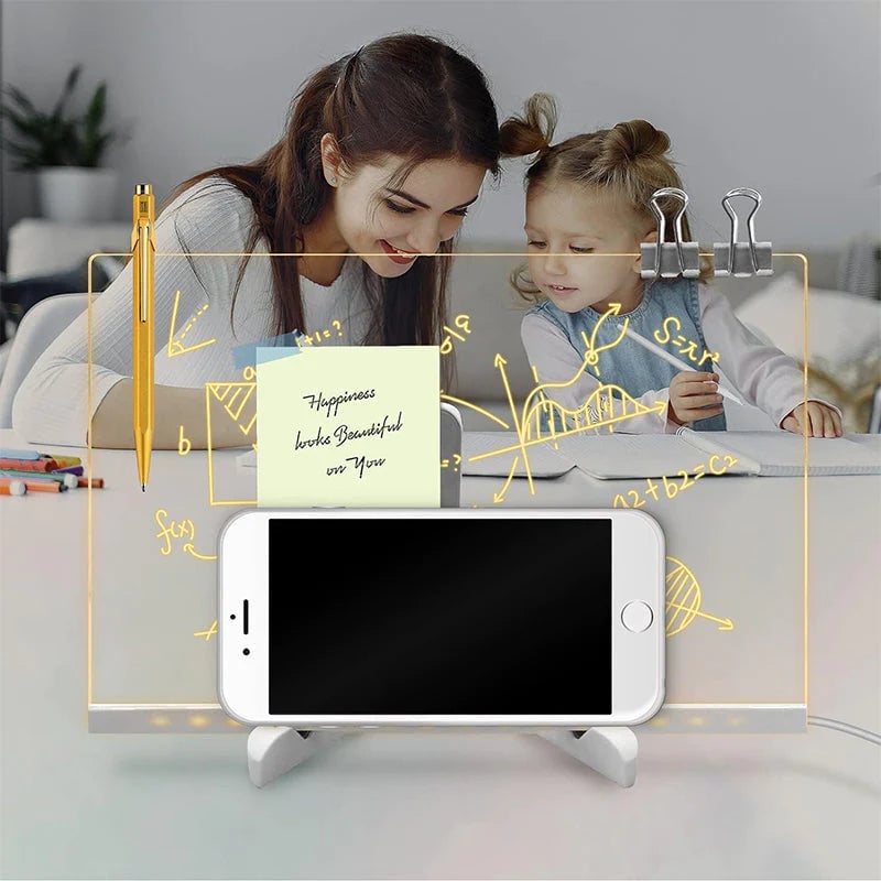 ✨LED-Farbnotiztafel aus Acryl🎨