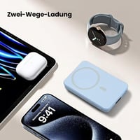 Kabellose tragbare magnetische Powerbank