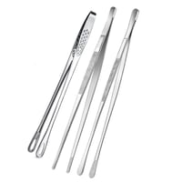 3 PCS Stainless Steel Kitchen Tweezers