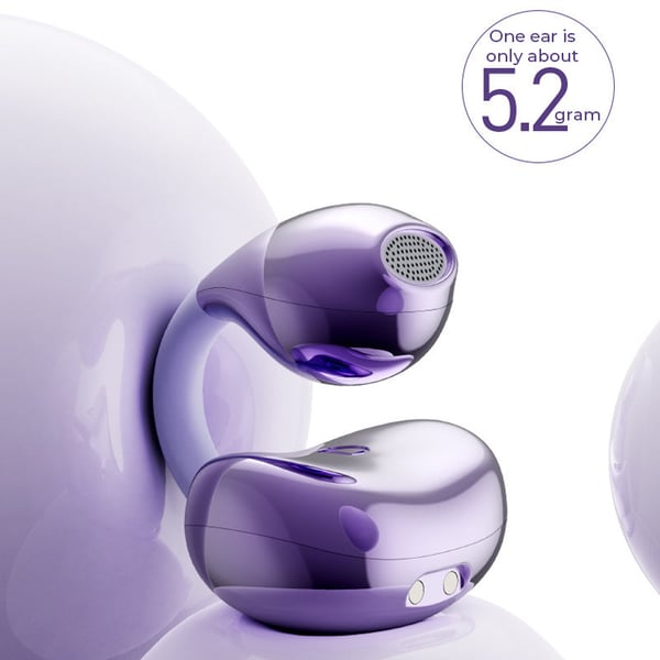 ✨AI Translation Open Ear Clip Bluetooth Headphone