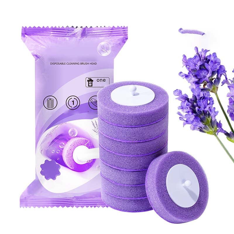 8 Lavender Flavor Brush Heads