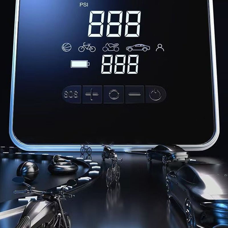 Cars Portable Wireless Wired Electric Air Pump