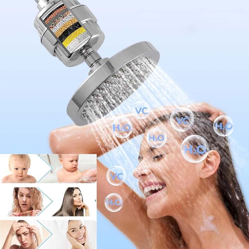 Shower filter set