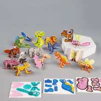 DIY 3D Creative Insect Paper Jigsaw Puzzle