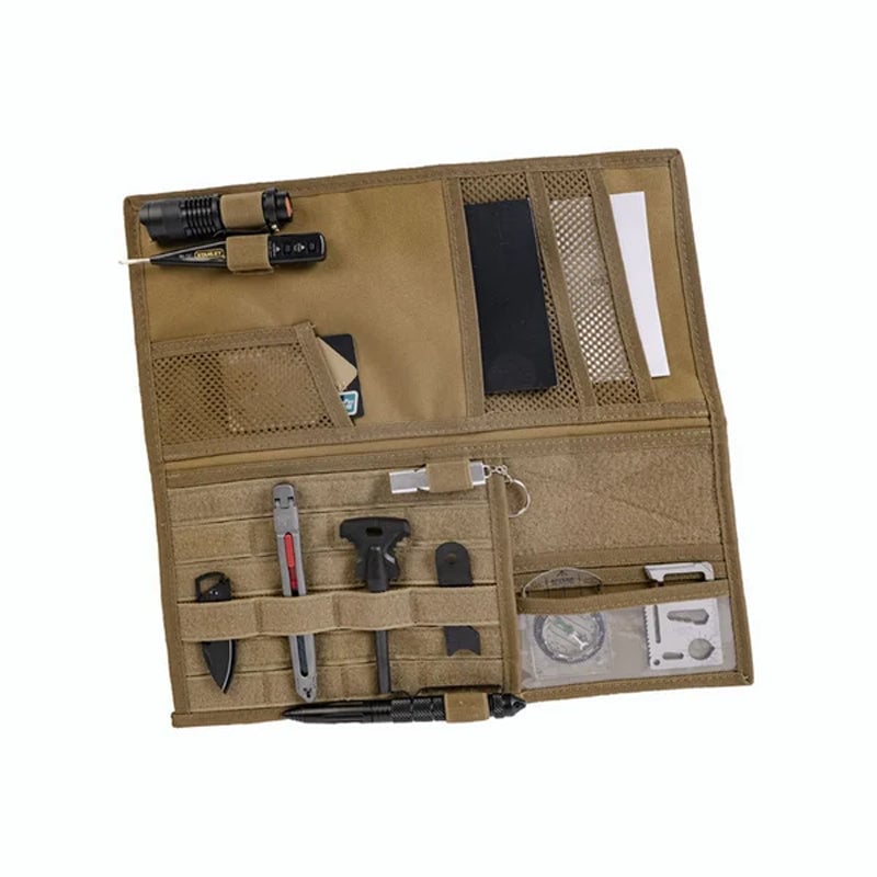 Organizzatore tattico per alette parasole da auto