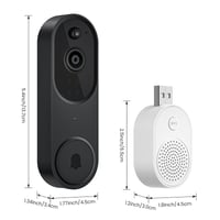 Saker 1080P Kabellose Türklingel-Videokamera
