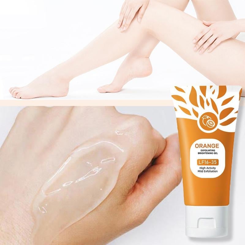 Apelsin-enzym peelinggel – Ansiktsrengörande peeling