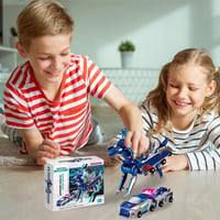 upsell-2-in-1 Magnetische Autos: Drachen und Einhörner