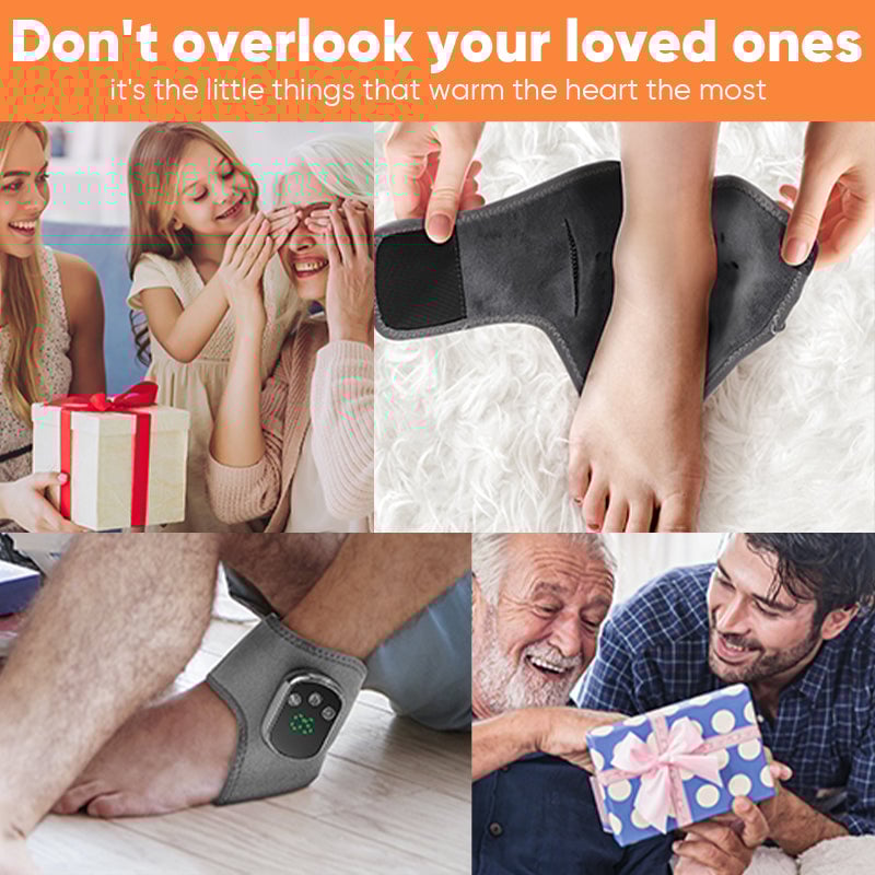 Rechargeable Ankle Heat & Massage Wrap