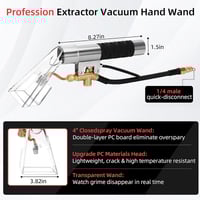 Sakerplus Extractor Hose Kit for Shop Vac