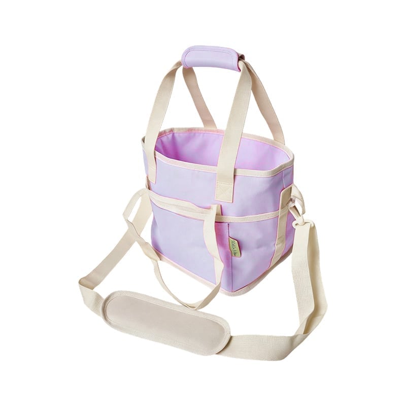 Family Size 4-Compartment Drink Carrier Bag for Coffee Cups & Tumblers