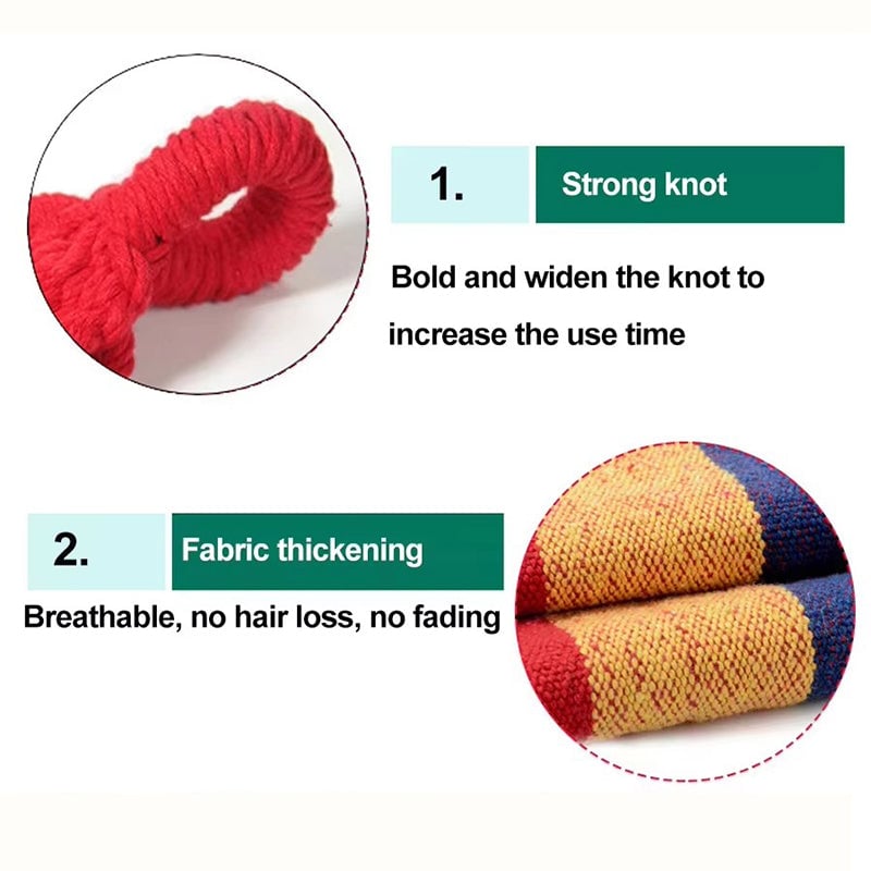 Outdoor Thick Canvas Hammock with Ropes