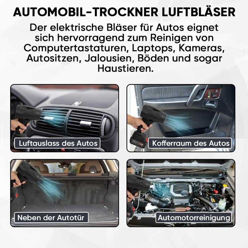 Saker Leistungsstarkes Handgebläse mit Turbotechnik