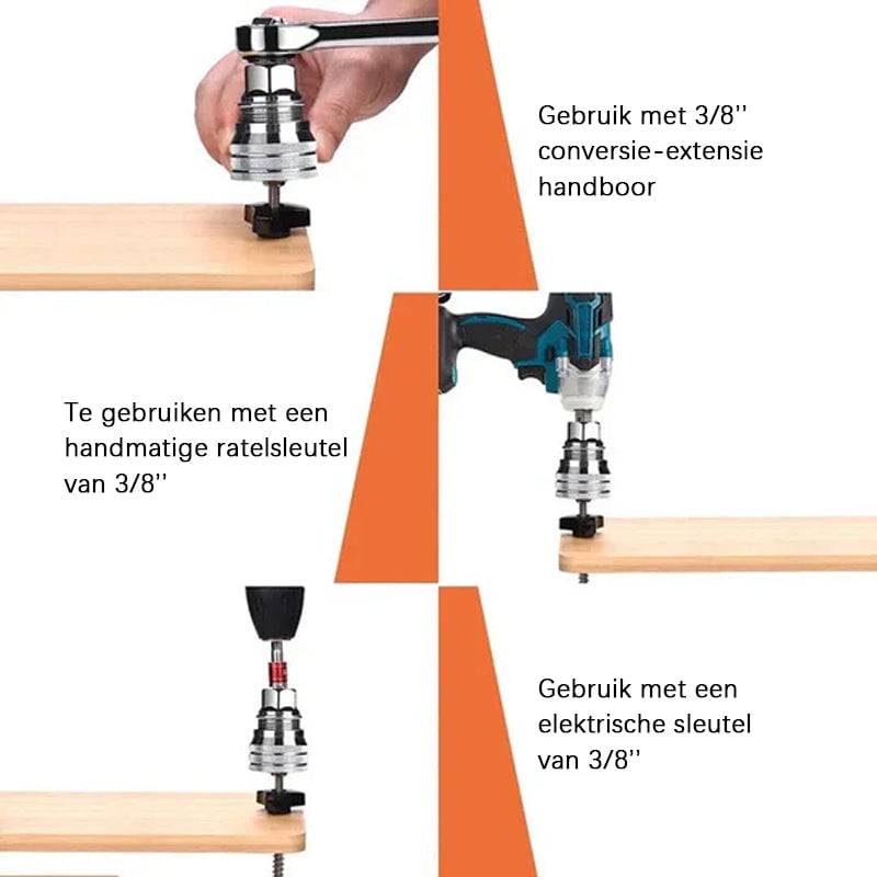 Multifunctioneel universeel dopsleutelgereedschap - Saker® universeel onderhoudsgereedschap