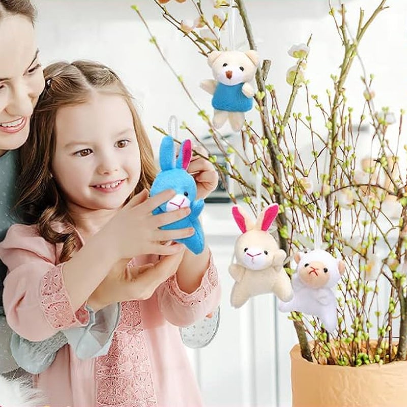 Prefilled Easter Eggs, Filled with Plush Animal Toys(28 pcs/set)