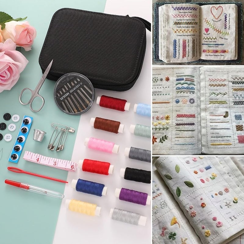 DIY Embroidery Stitch Book