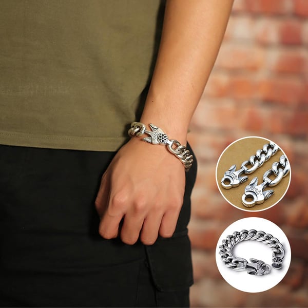 Vintage Sakura Motorcycle Bracelet