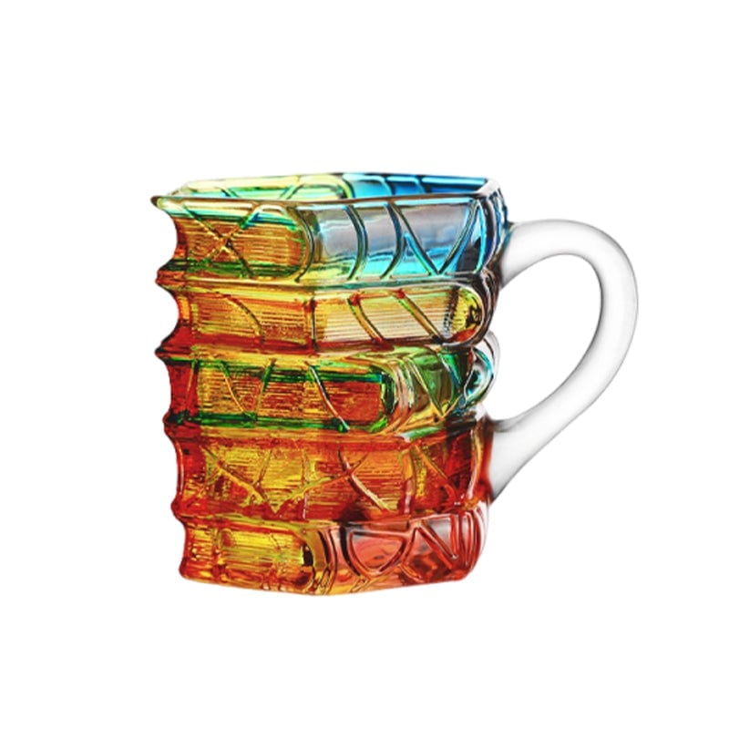 Hand-painted Book Coffee Cup