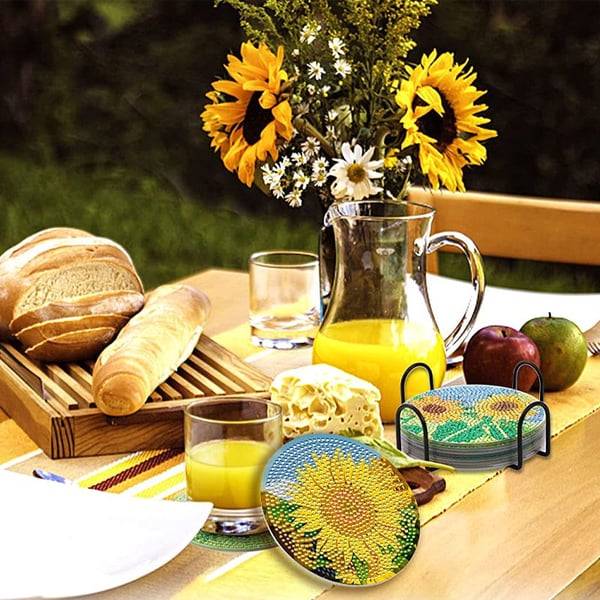 DIY Diamond Painting Coasters