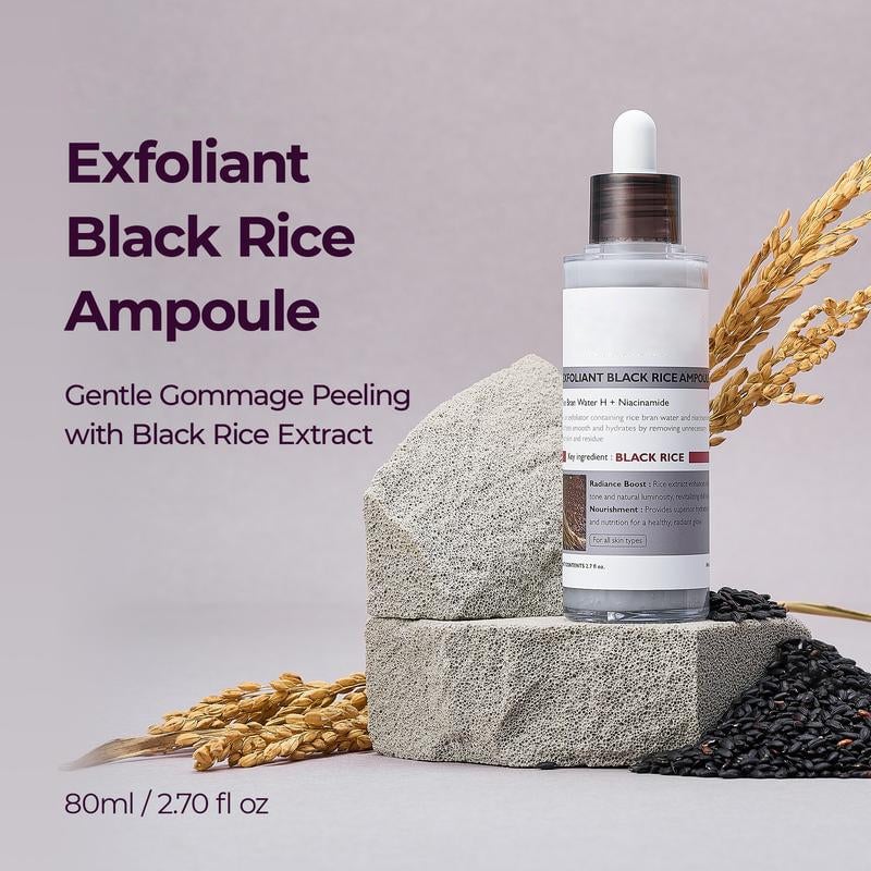 Glow Rice Ampoule Duo - Serums for Brightening, Exfoliating, and Moisturizing