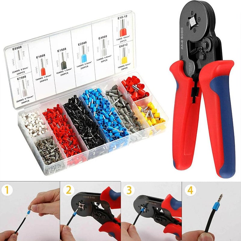 Sakerplus® Universal Wire Crimping Tool Kit