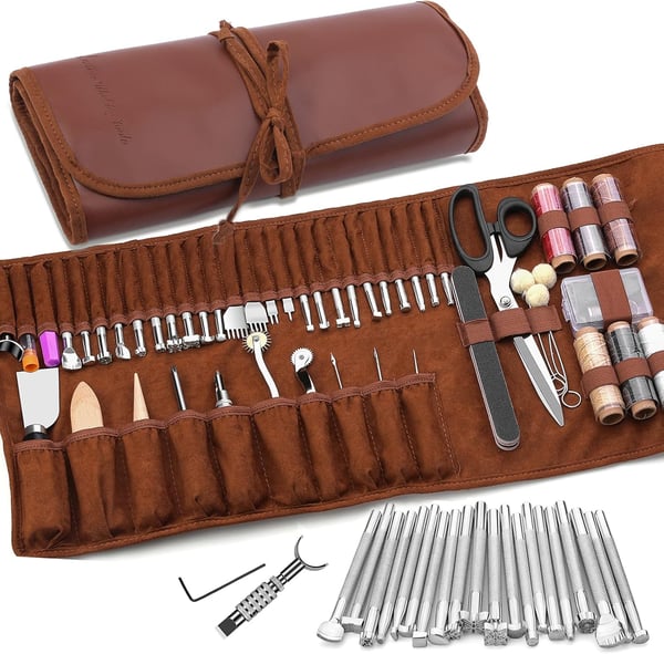 Leather Working Tools Kit