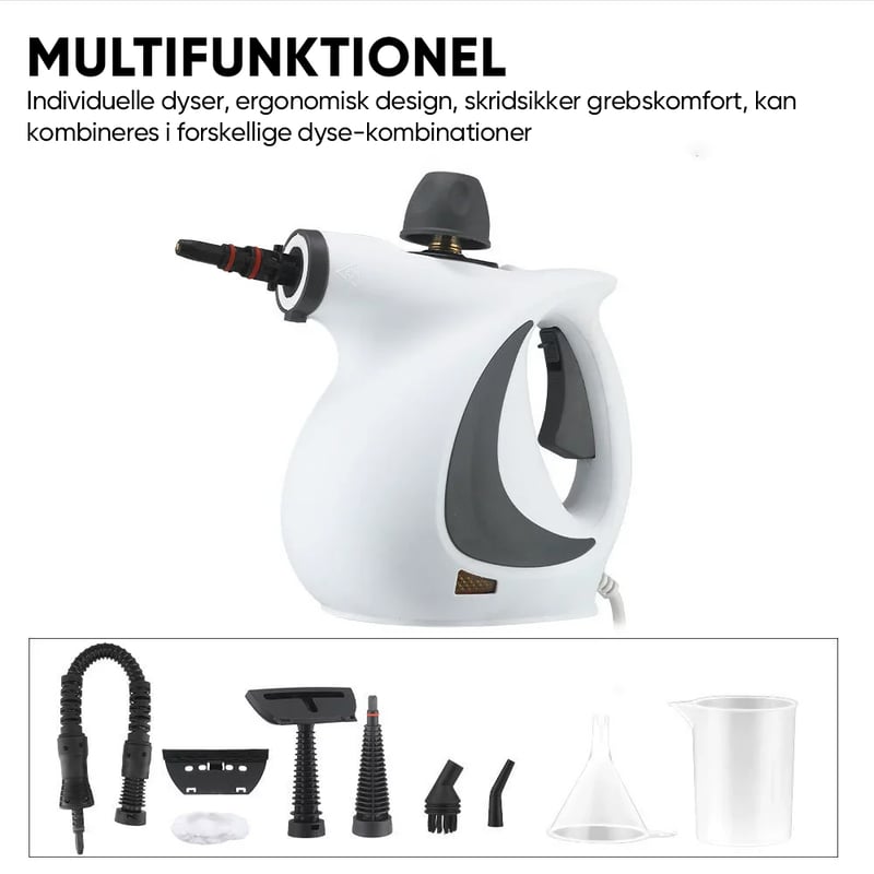 Sakerplus desinficerende damprenser