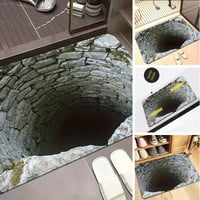 3D-Optische Illusions-Anti-Rutsch-Fußmatte