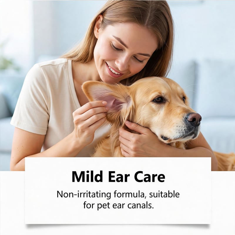Gentle Antimicrobial Plant-Based Pet Ear Rinse