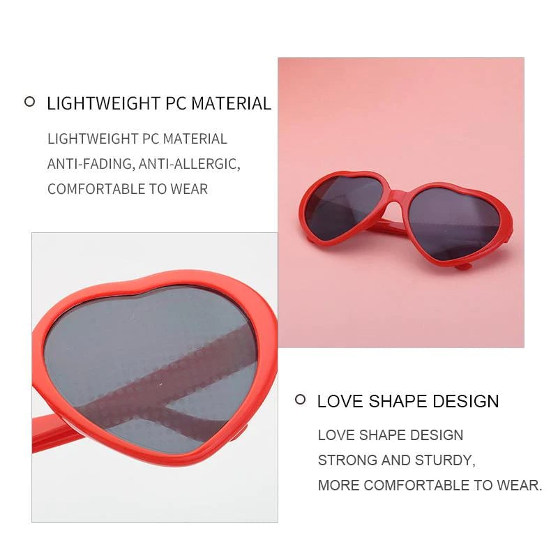 HEART REFRACTION GLASSES