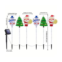 Solar-Powered Christmas Atmosphere Lights