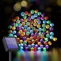 Solar Lichterkette für draußen