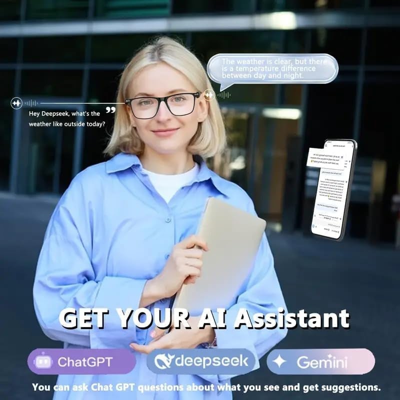 Sakerplus® AI Smart Translation Glasses