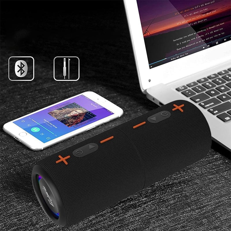 Sakerplus® Split Bluetooth Speaker – Dazzling Colorful Subwoofer