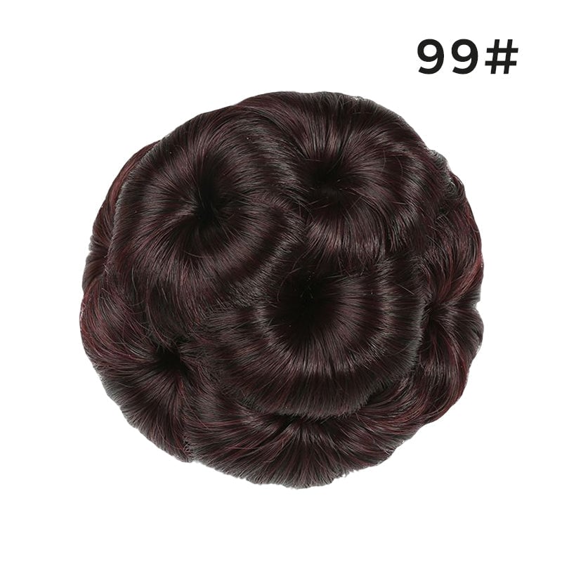 Bun pruik clip
