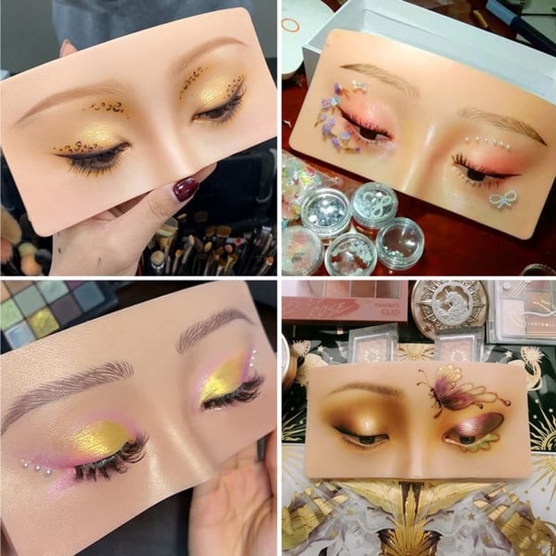 3D ögonmakeuppad