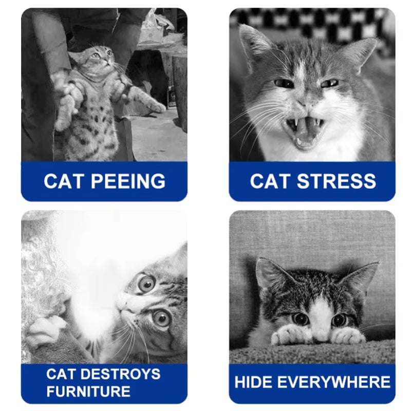 Pet Calming Pheromone Diffuser Set (Cat & Dog Versions)