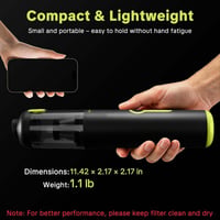 Sakerplus® Portable Cordless Handheld Car Vacuum Cleaner