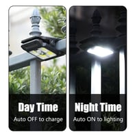 USB & Solar Powered Motion Sensor Clip Lights