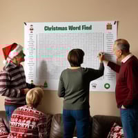 Word Fill-in Puzzle Poster
