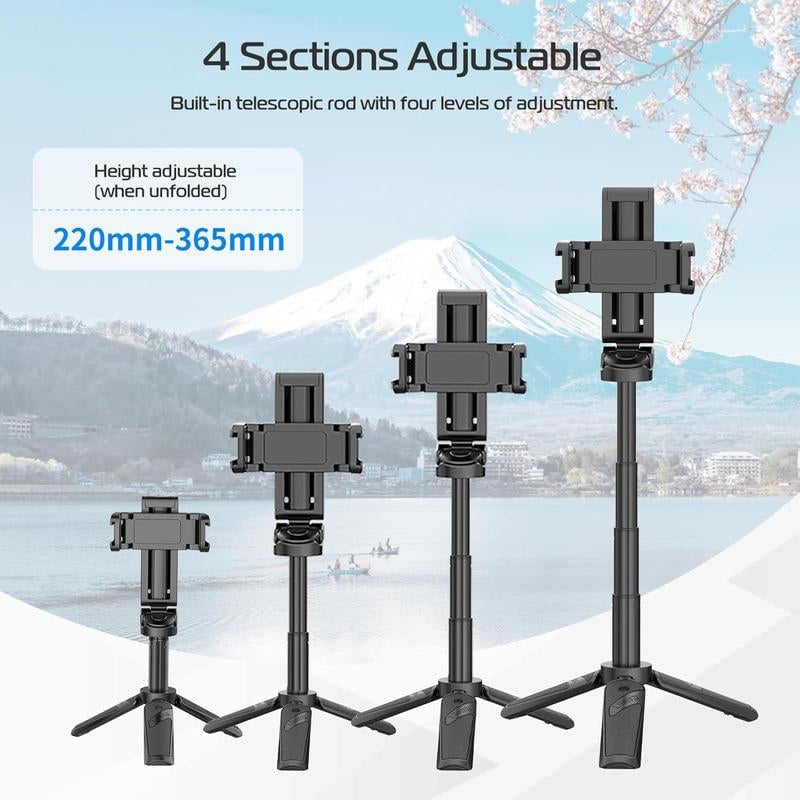 Multifunctional selfie stick