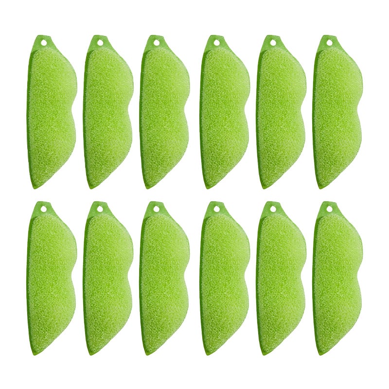 Beans Shaped Bottle Cleaning Sponge