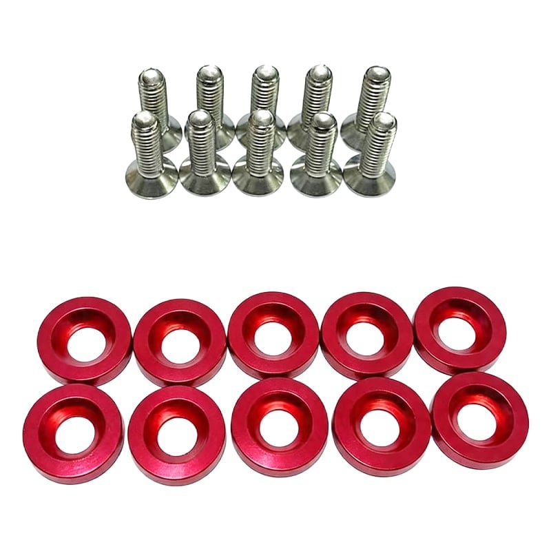 JDM Nickel Plated Bolt Washer Kit