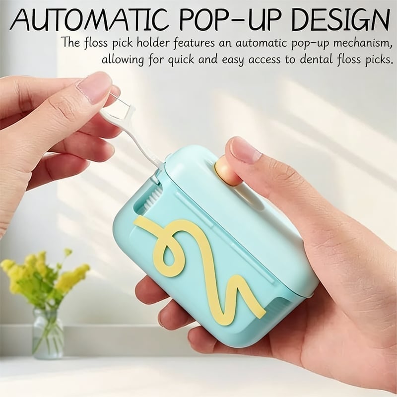 Automatic Pop-Up Dental Floss Box