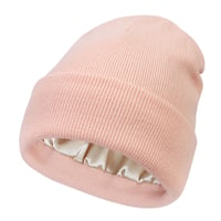 Varm Strikket Ull Beanie