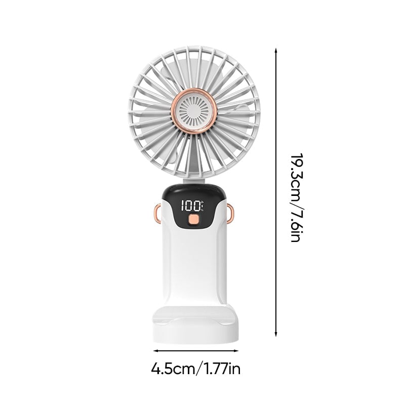 Mini Turbo Handventilator met Display
